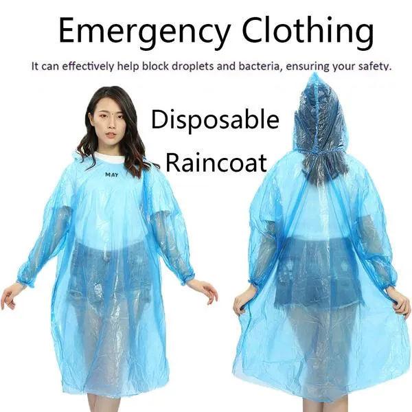 0211 Disposable Easy to Carry Raincoat