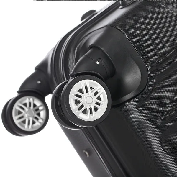 3-in-1 Multifunctional Large Capacity Traveling Storage Suitcase Black