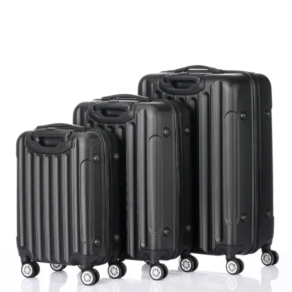 3-in-1 Multifunctional Large Capacity Traveling Storage Suitcase Black