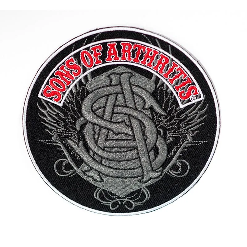 5" Round Crest Patch