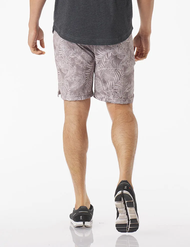 Acadia Short: Pearl Tropic Print