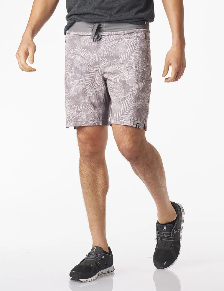 Acadia Short: Pearl Tropic Print