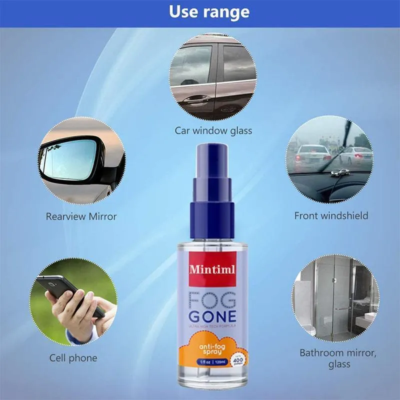 Anti-Fog Spray - Anti-Fog Spray for Glasses & Non-Anti Reflective Lenses, Eyewear and Goggles