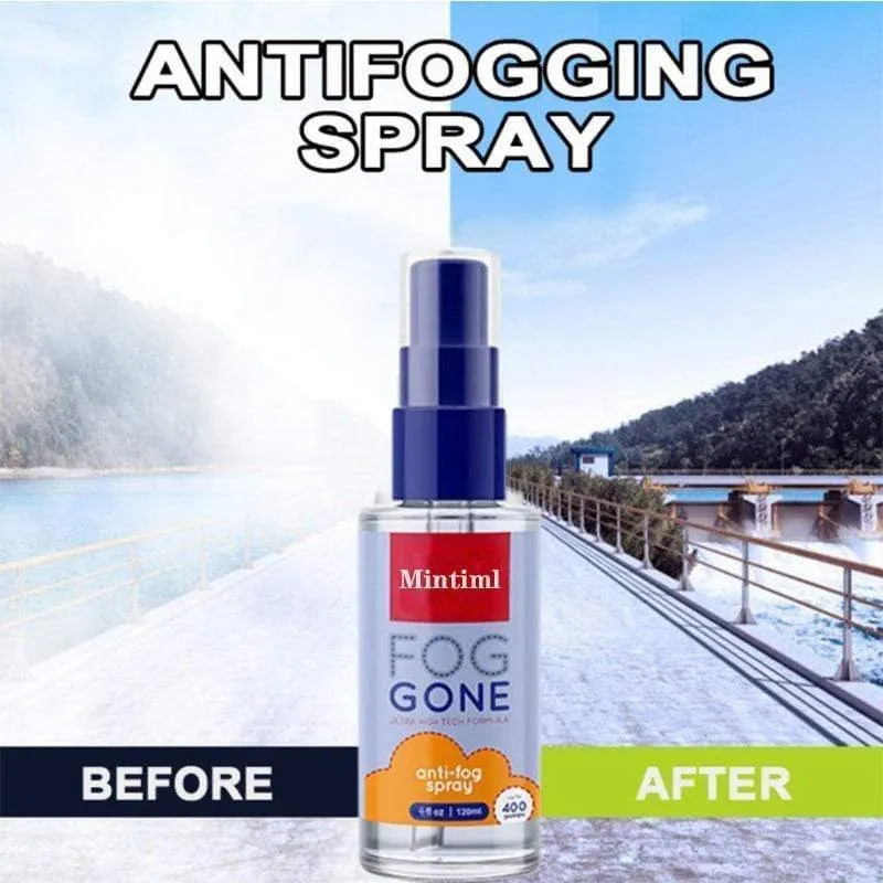 Anti-Fog Spray - Anti-Fog Spray for Glasses & Non-Anti Reflective Lenses, Eyewear and Goggles