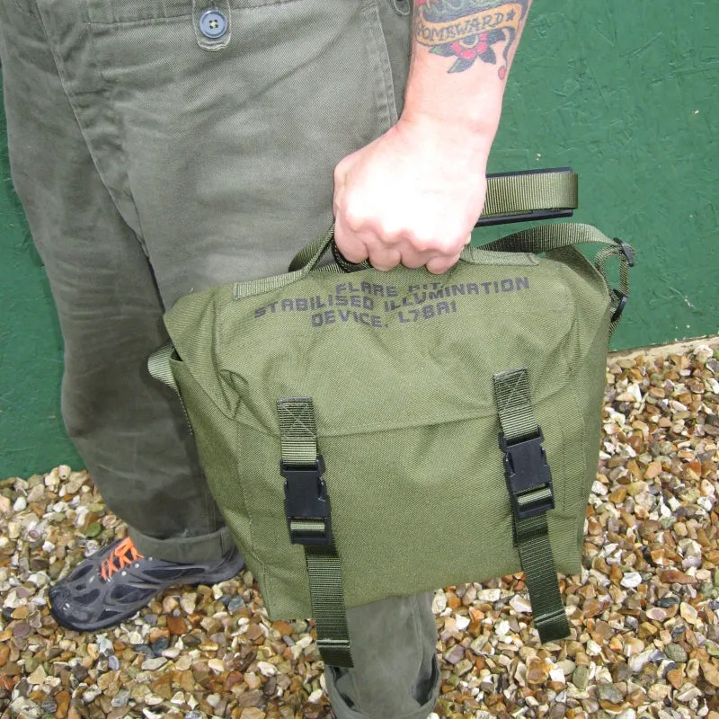 British 'Flare Kit' Haversack. New. Olive.