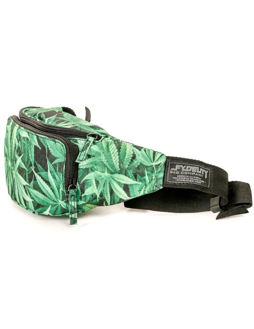 Bum Bag |2 Pocket Crossbody Fanny Pack |Weed