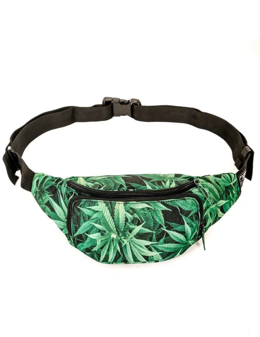 Bum Bag |2 Pocket Crossbody Fanny Pack |Weed