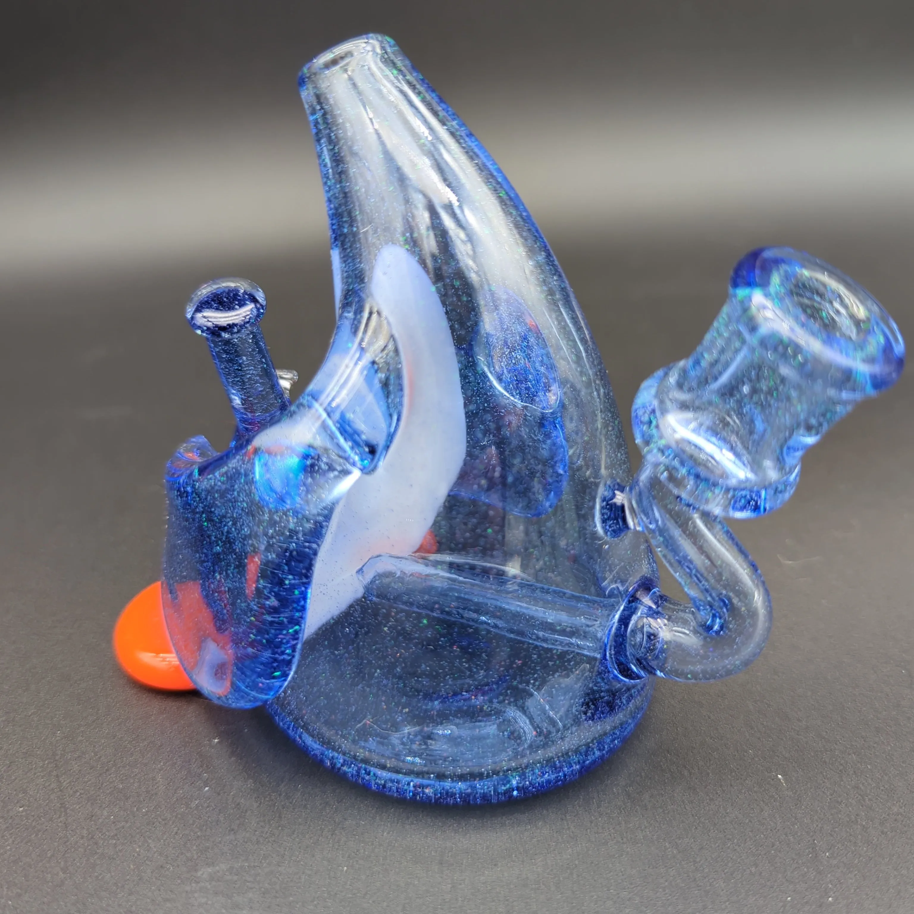 Chaka Glass Crushed Opal Penguin Dab Rig