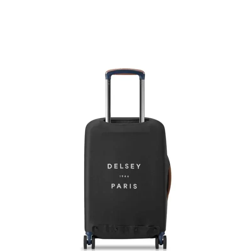 DELSEY SUITCASE LUGGAGE COVER in BLACK