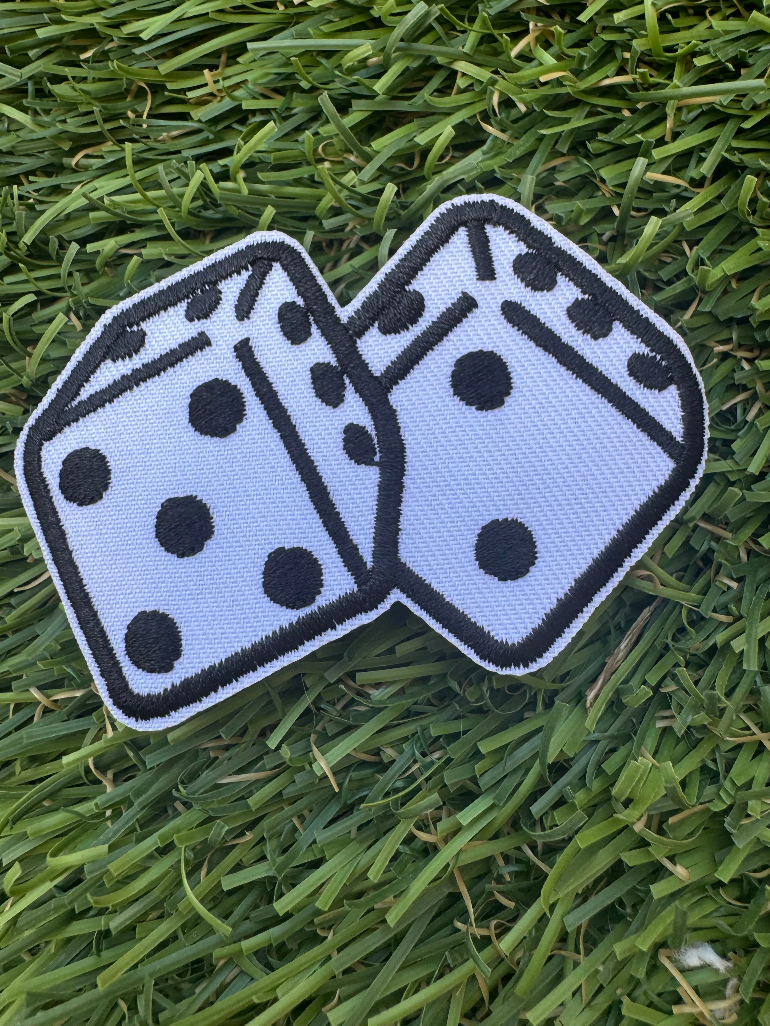 Dice Game Iron On Patches