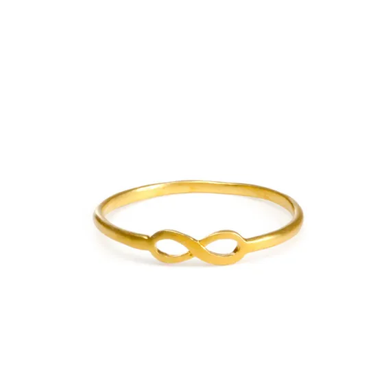 Dogeared - Infinite Love Infinity Ring in Gold or Silver