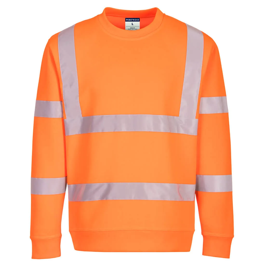 Eco Recycled Hi Vis Sweatshirt