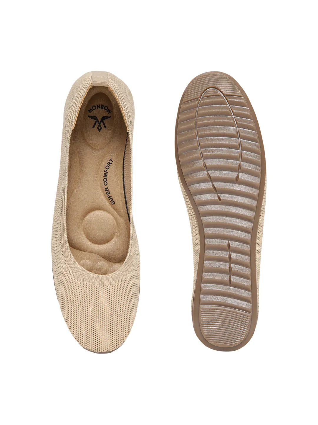 Eliza Beige Ballerinas