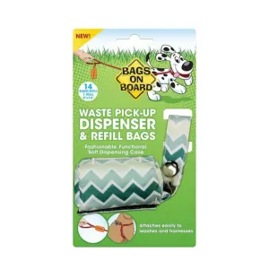 Fashion Dispenser Green Chevron