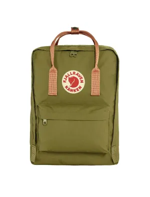 Fjallraven Kanken Classic Backpack Foliage Green / Peach Sand