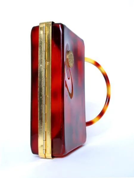 French Lucite Tortoise Shell