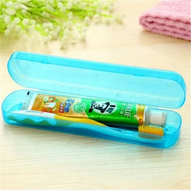 Good Useful Travel Portable Toothbrush Toothpaste Storage Box Cover Protect Case