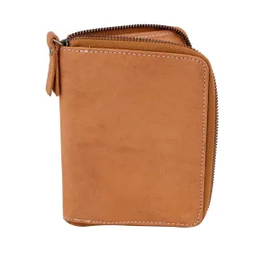 Haskins Bi-fold Zipper Wallet