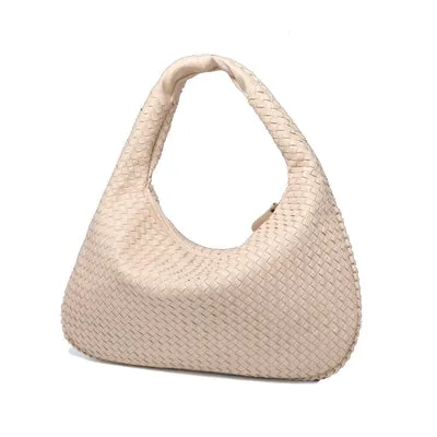 Ines Textured Shoulder Bag