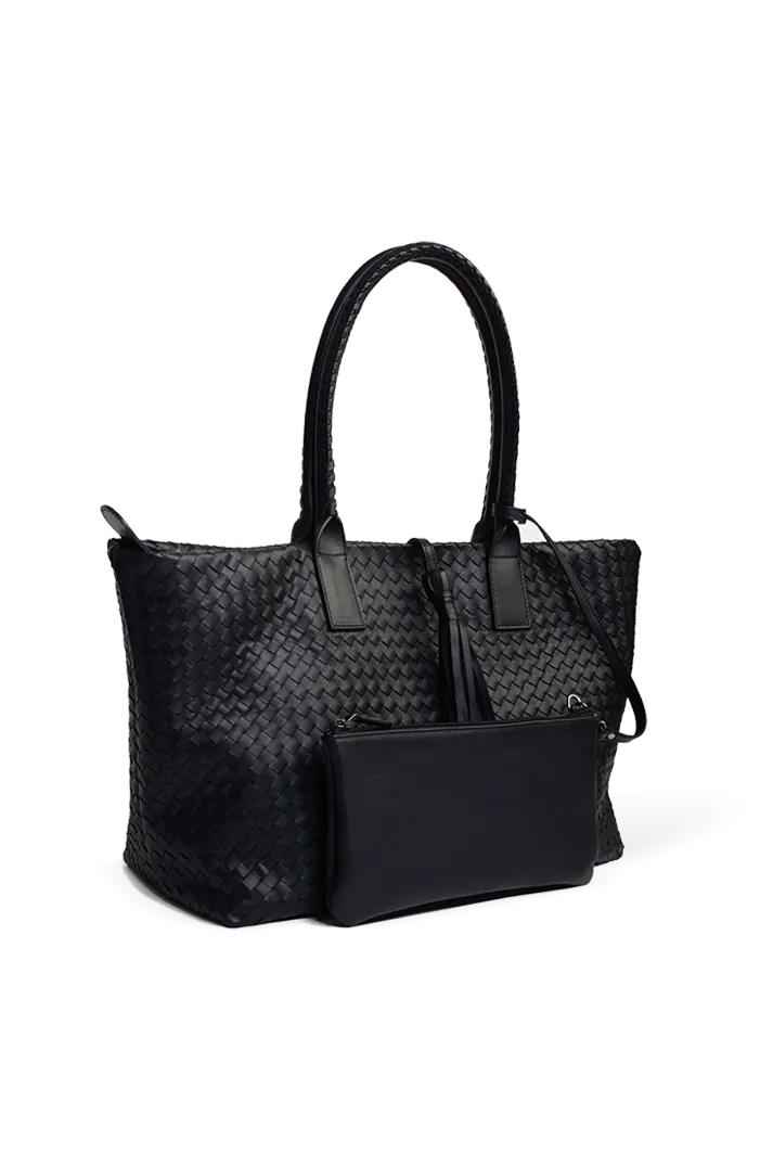 Intrecciato Tassel Tote Bag