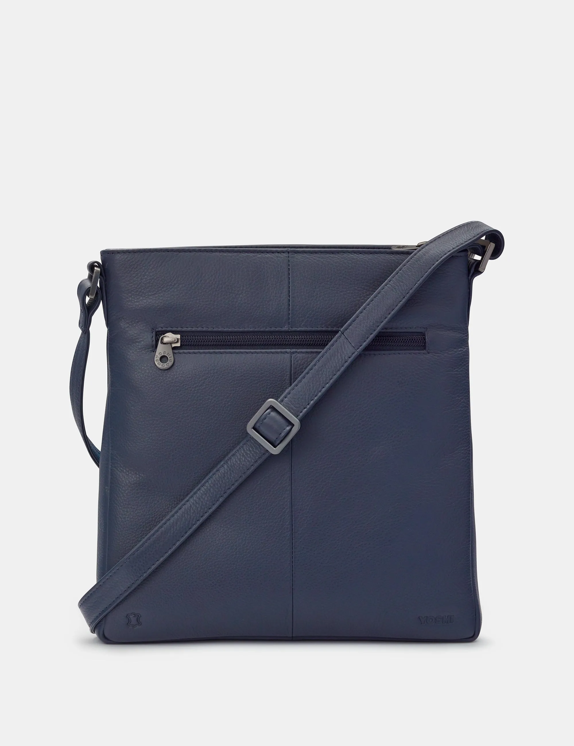 Jane Austen Bookworm Navy Leather Bryant Cross Body Bag