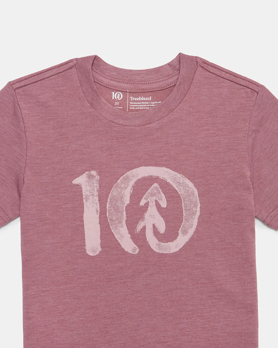 Kids Watercolour Ten T-Shirt