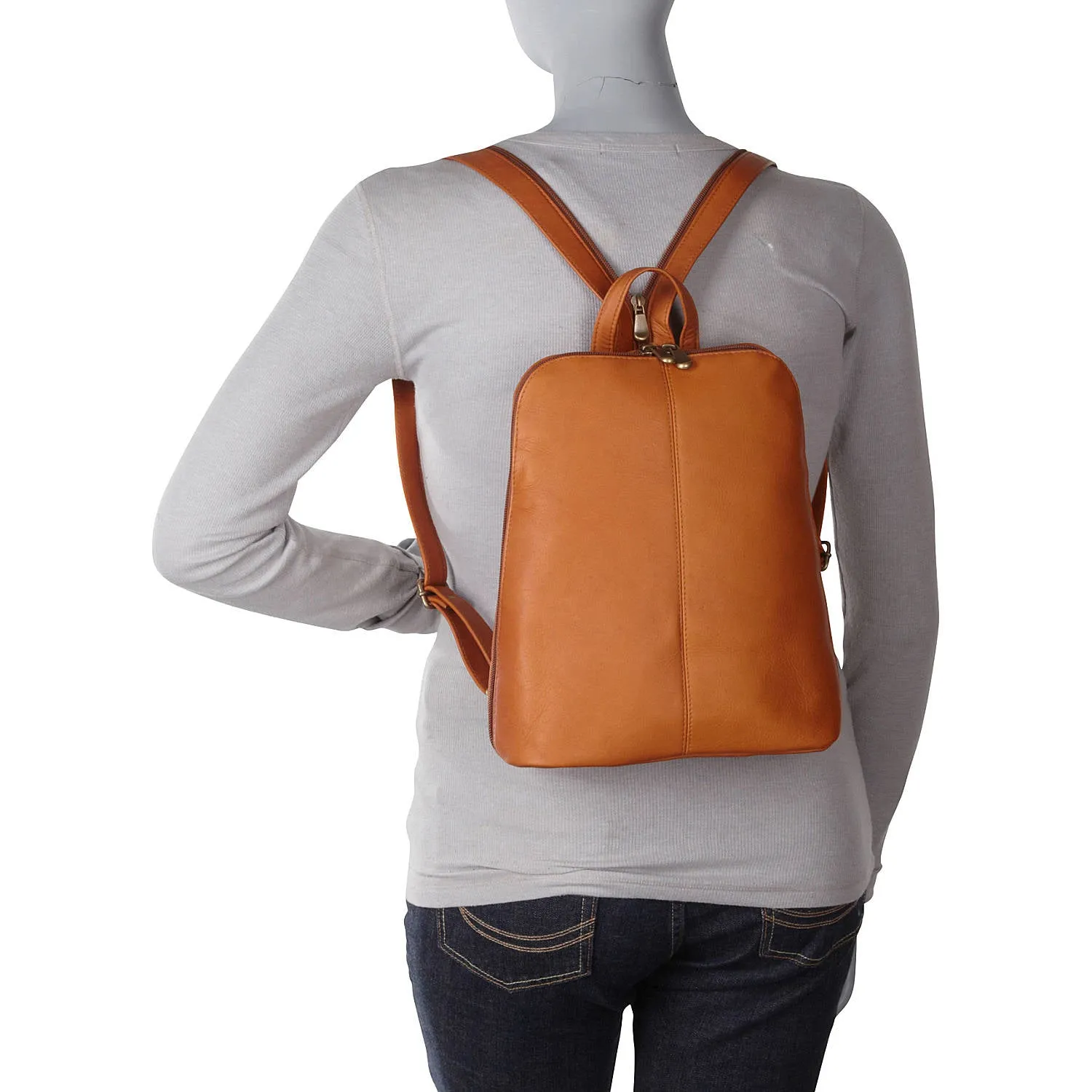 Le Donne Leather Womens Tech Friendly Backpack