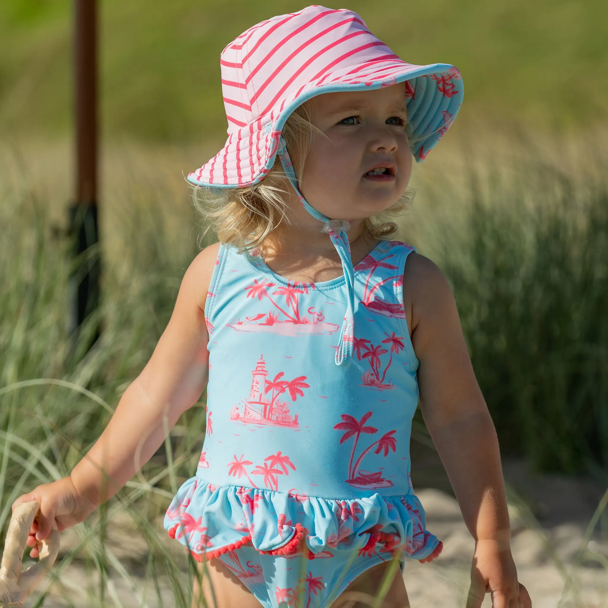 Lighthouse Island Sustainable Reversible Bucket Hat