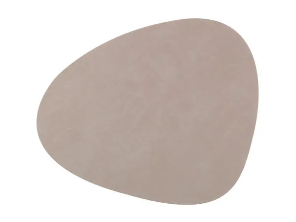 LindDNA Curve Placemat Light Grey 37cm x 44cm