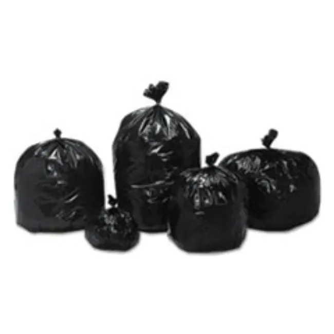 LOW-DENSITY TRASH CAN LINERS, 24", BROWN-BLACK, BOX OF 250 (5 BOXES PER PACK)