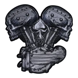 LT30247 METAL AND MAYHEM SKULL MOTOR