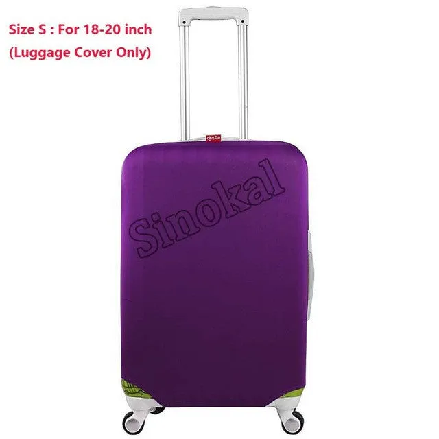 Luggage Cover Protector Suitcase Cover Protector for 18 20 22 24 26 28 30 32 inch Trunk Case Trolley Case (Cover Only)