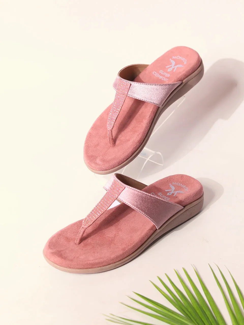 Lyric Pink Flat Flats