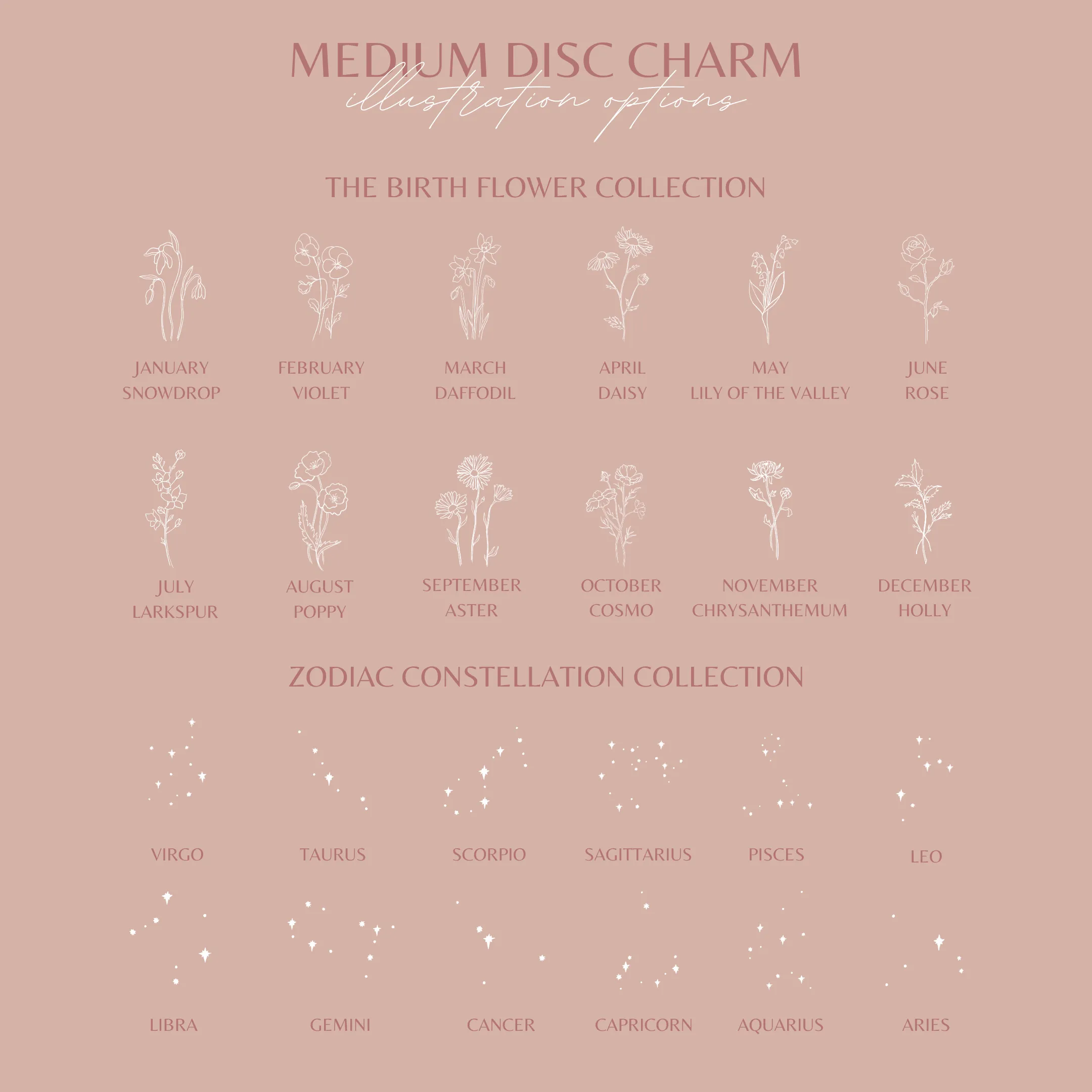 Medium Disc Charm • Add On