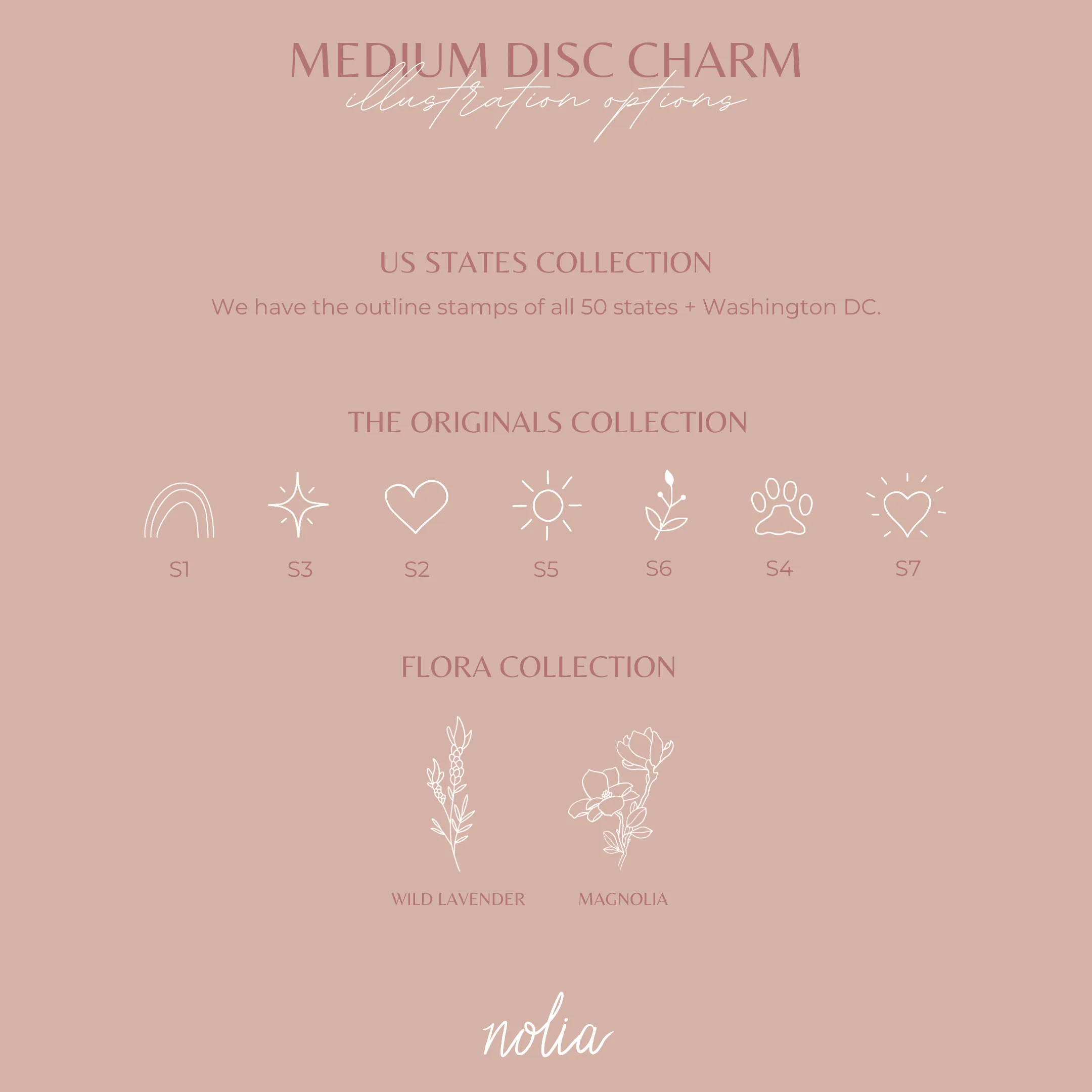 Medium Disc Charm • Add On