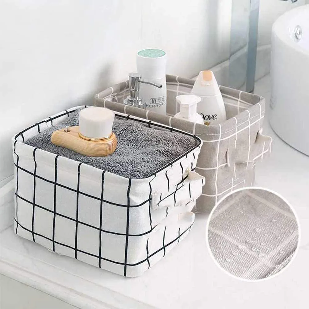 Multi Purpose Foldable Fabric Basket