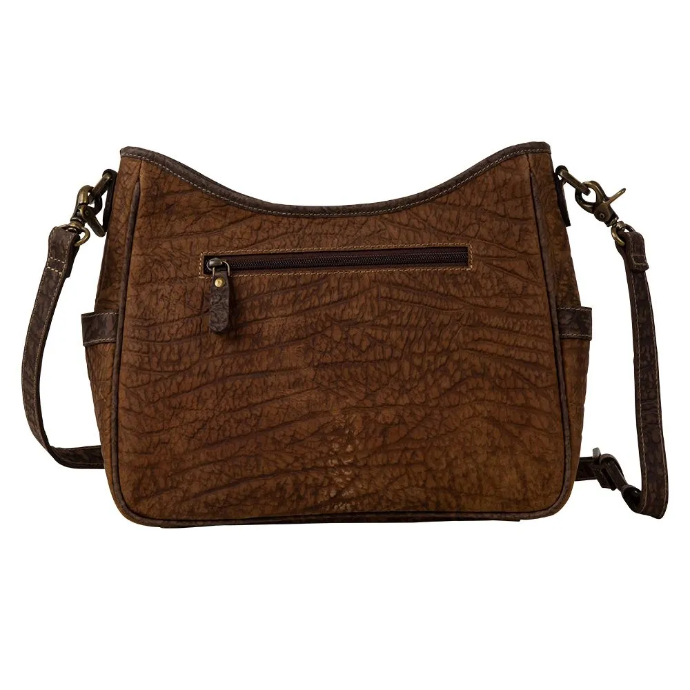 Myra Heartwood Leather Hairon Bag