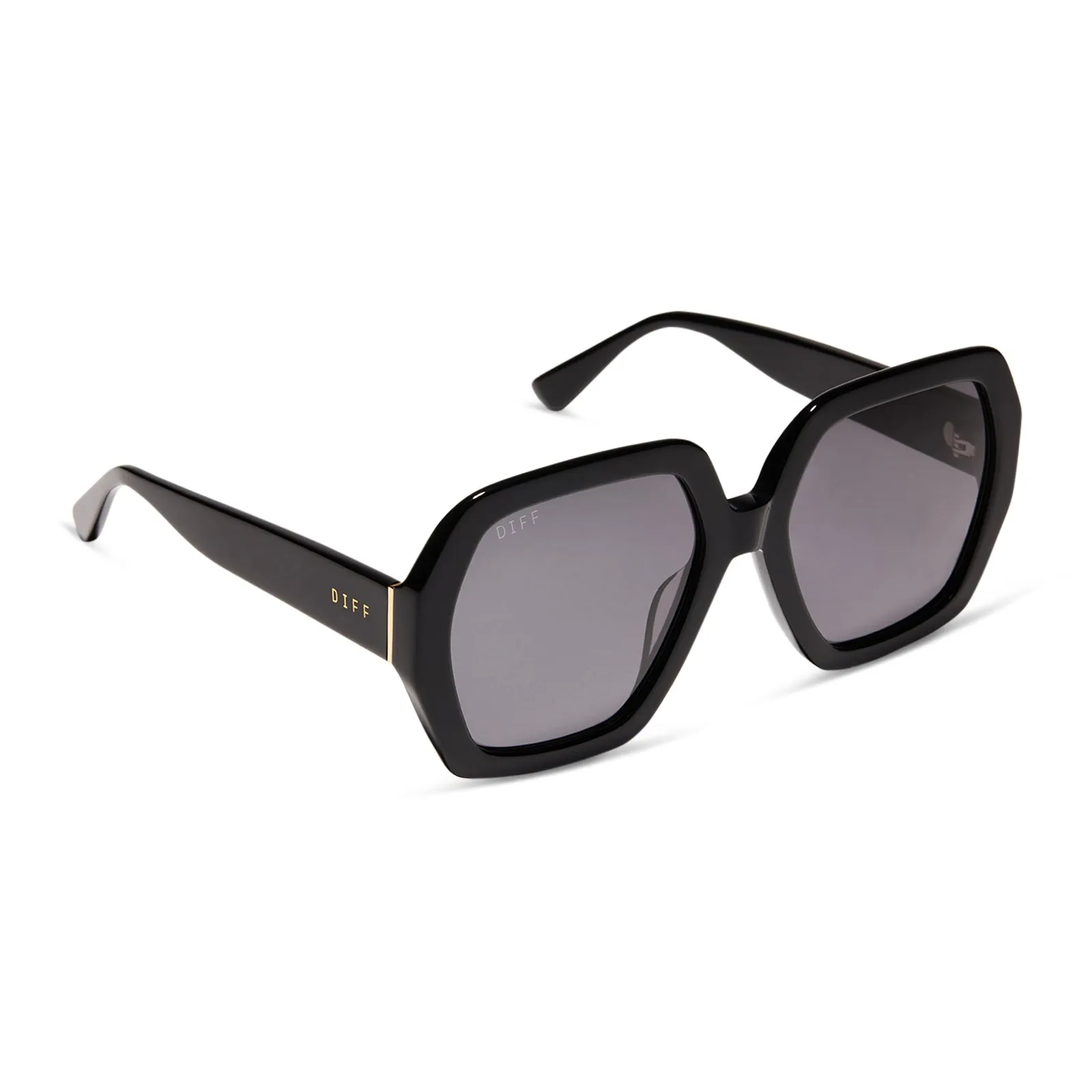 NOLA - BLACK   GREY   POLARIZED SUNGLASSES