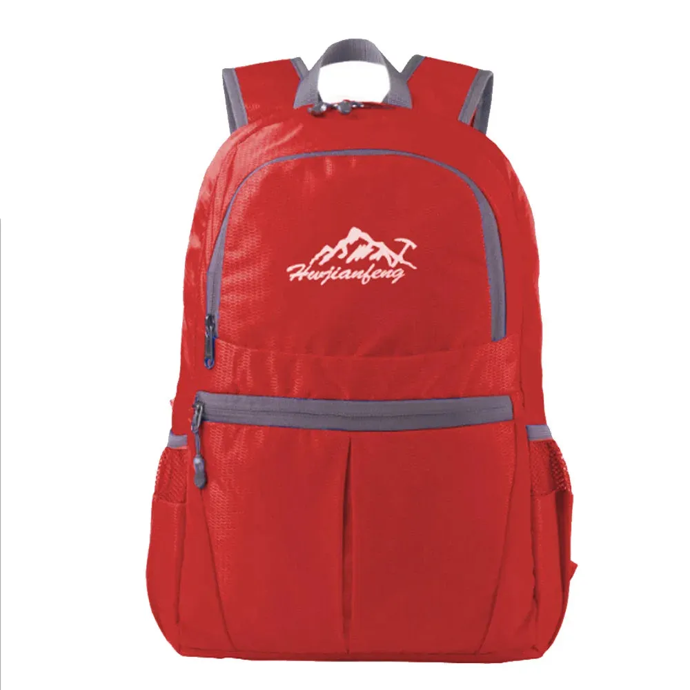 Outdoor Sports Portable Foldable Lightweight BackPack bag Waterproof Folding Bag For Travel Camping Hiking mountaineer cycling