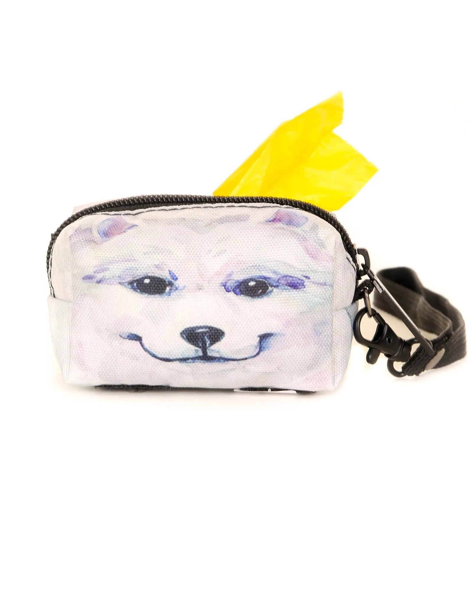 poopyCUTE | Cute Poop Bag Holder | DOGGIE Eskimo Dog