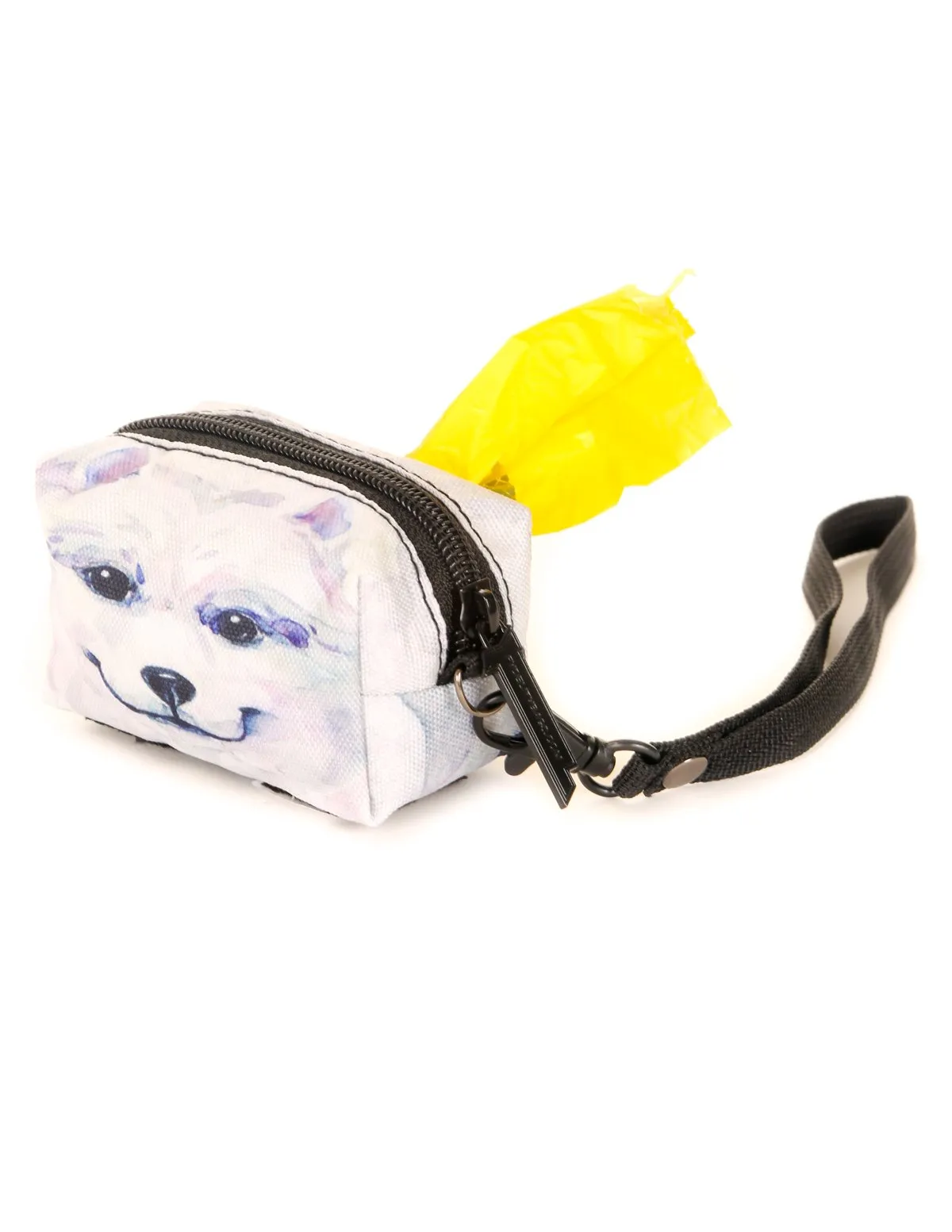 poopyCUTE | Cute Poop Bag Holder | DOGGIE Eskimo Dog