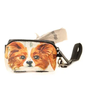 poopyCUTE | Cute Poop Bag Holder | DOGGIE Papillion