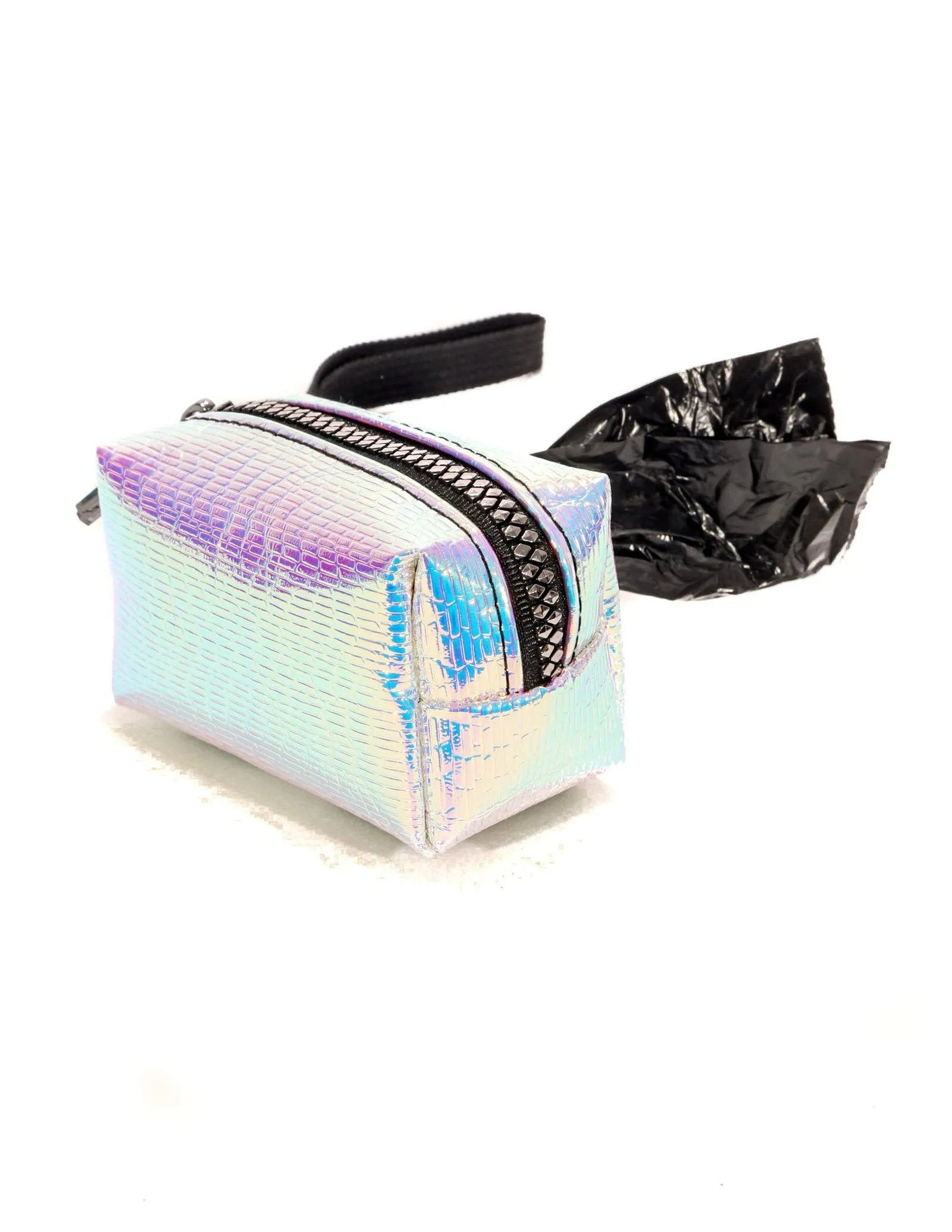 poopyCUTE | Cute Poop Bag Holder | INTERPLANETARY Aura Silver