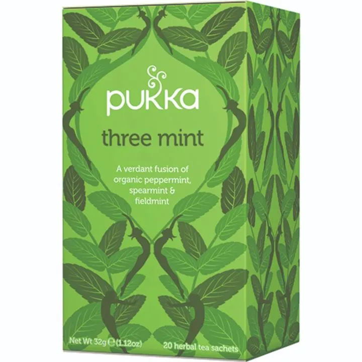 PUKKA Three Mint Tea 20 Bags