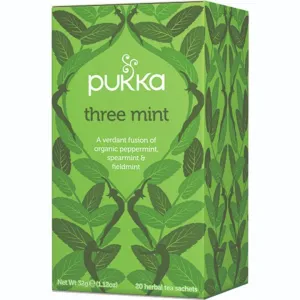 PUKKA Three Mint Tea 20 Bags