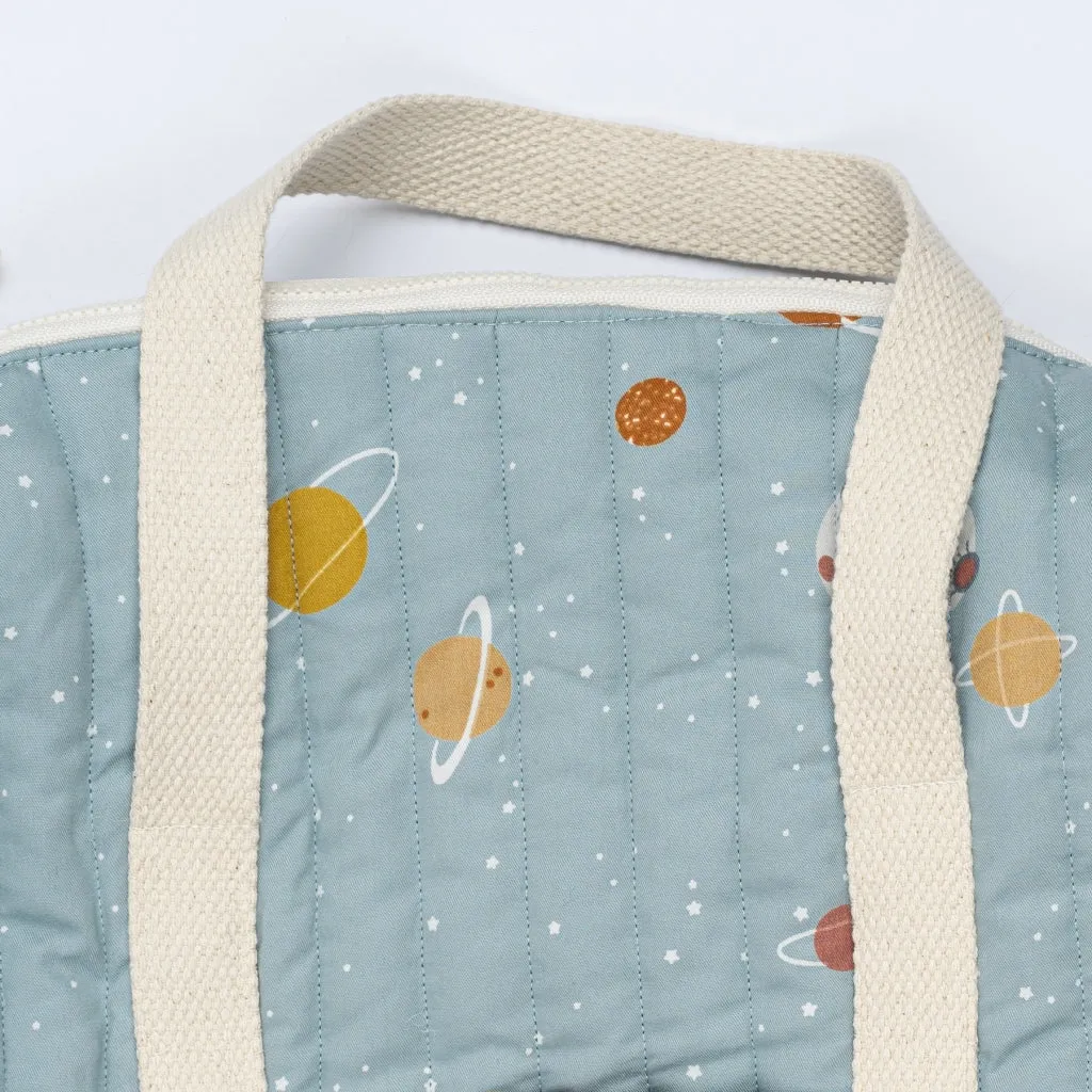 Quilted Gym Bag - Planetary