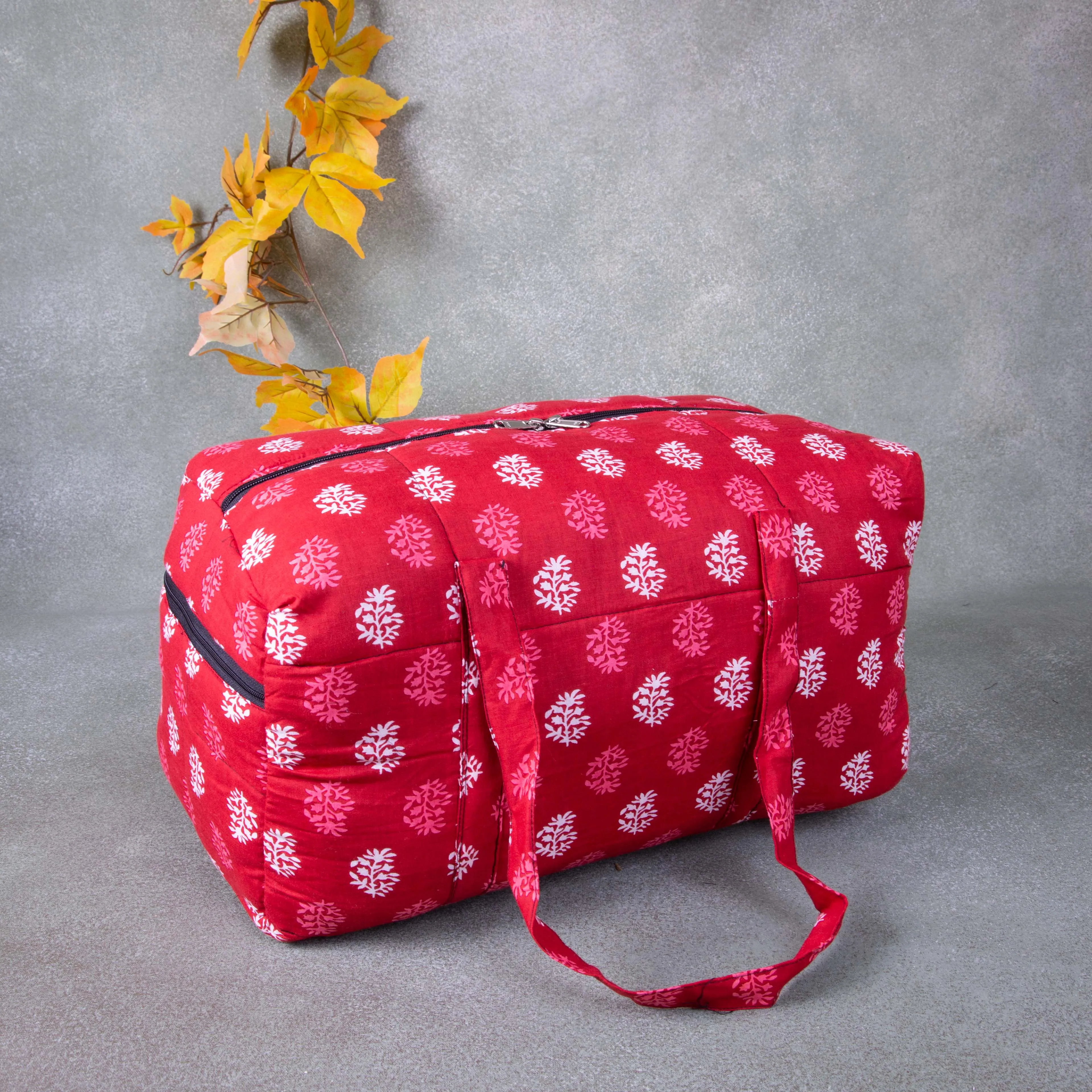 Rectangle Travel Bag Red Colour