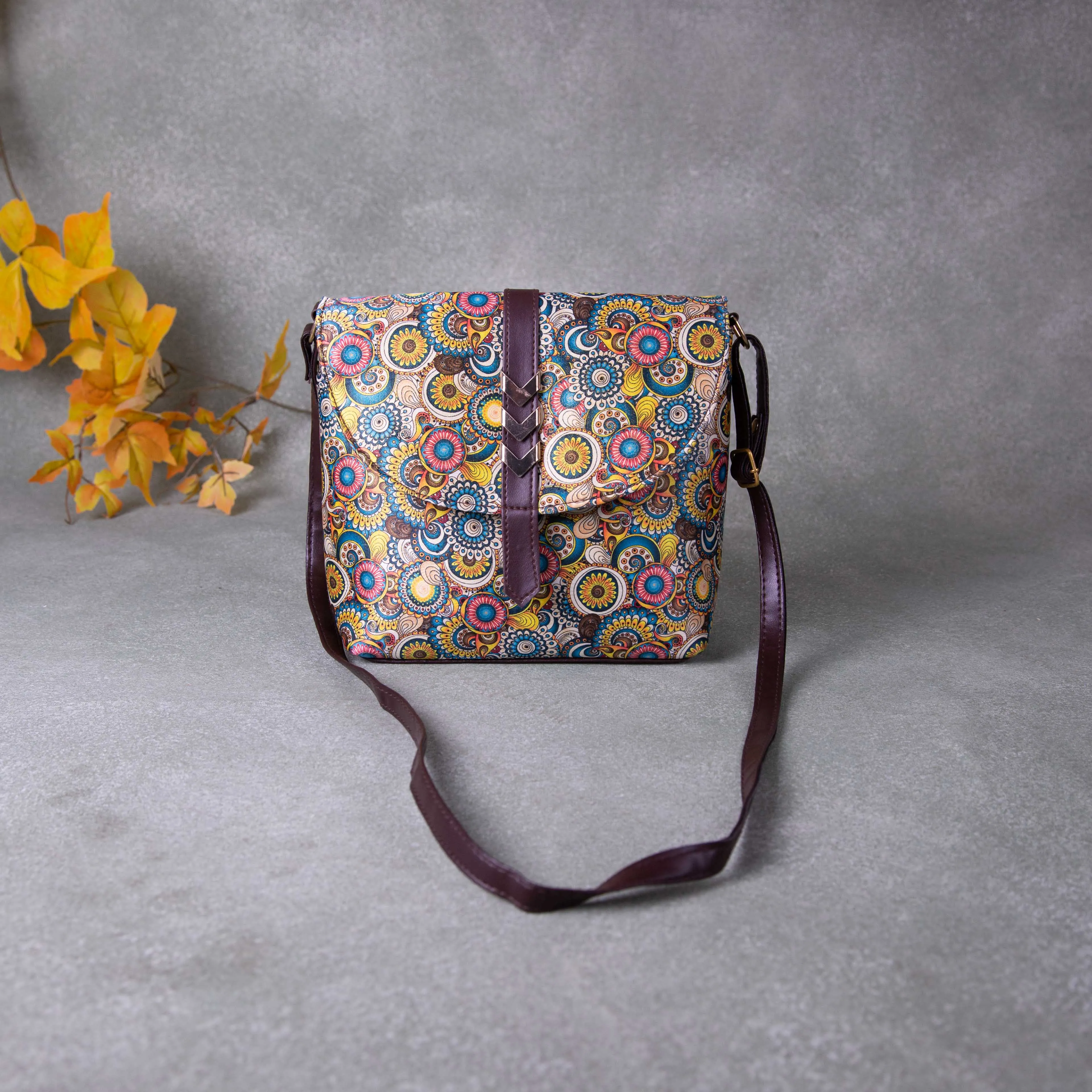 Regular Slings multi colour with Small Circle Printed Design