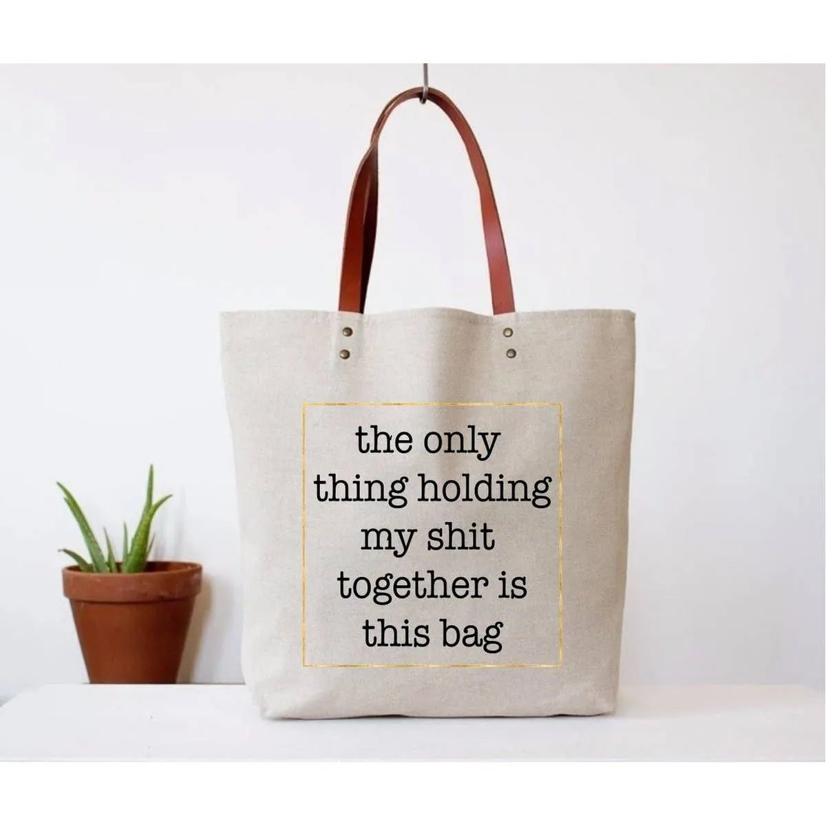 Shit Together Tote Bag