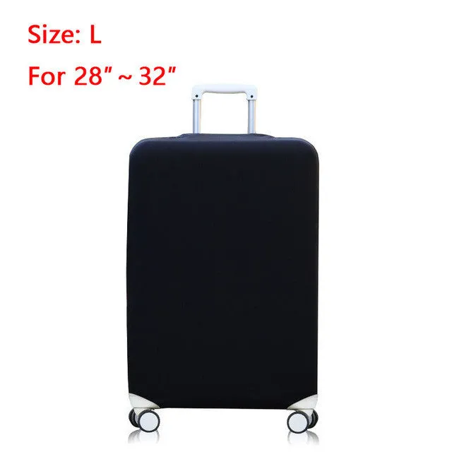 Suitcase Covers Luggage Cover Protector with Elastic Fabric Protect Suitcase from Scracth Reconizable Cover for Travelling